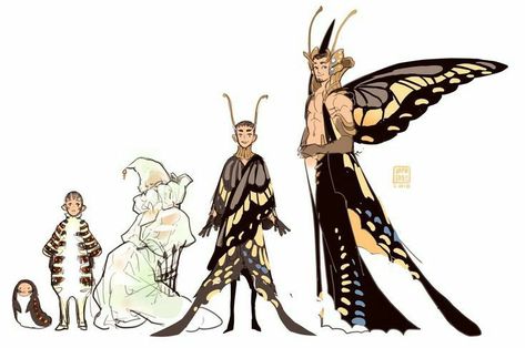 Fairy King Character Design, Willow Character Design, Butterfly Wings Character Design, Bug Fairy Character Design, Bug Human Hybrid, Moth Oc Art Male, Insect Oc Male, Butterfly Oc Male, Butterfly Character Design Male