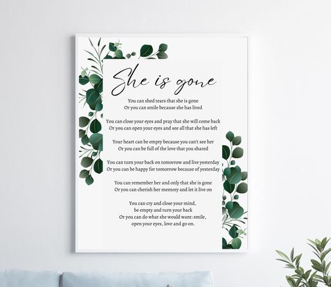 Bereavement Messages, A Letter From Heaven, She Is Gone, He Is Gone, Letter From Heaven, Inspirational Words Of Wisdom, Poems Beautiful, Smile Because, Types Of Printer