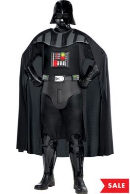 Star Wars Costumes for Kids & Adults | Party City Darth Vader Halloween Costume, Darth Vader Costume, Darth Vader Halloween, Darth Vader Costumes, Storm Trooper Costume, Darth Vader Helmet, Leia Costume, Costume Disney, Plus Size Halloween Costume