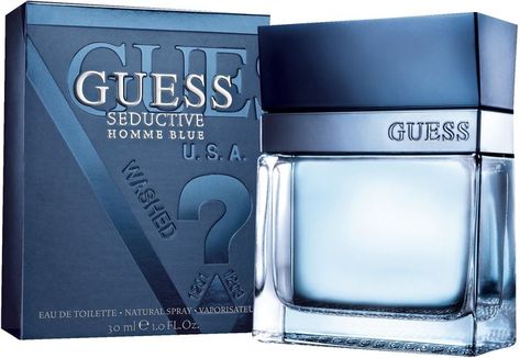 Guess Seductive Homme Blue Eau de Toilette Spray for Men Guess Seductive, Best Perfume For Men, Wedding Colors Blue, Perfume Making, Perfume And Cologne, Guess Men, Best Perfume, Paris Hilton, Mens Cologne