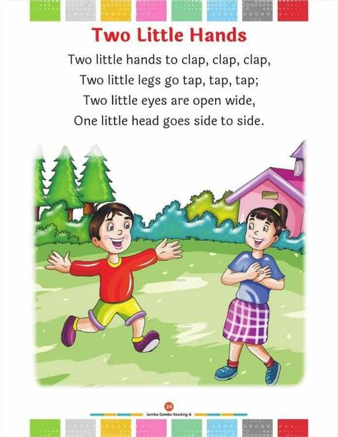 English Activities For Nursery, English Rhymes For Lkg, English Rhymes For Kids Kindergarten, Activity For 4 Yrs Old, Nursery Ryms, Rhymes For Kids Preschool, Short Nursery Rhymes, English Rhymes For Kids, Short Poems For Kids