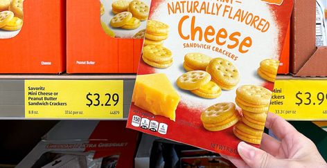 These Aldi Dye-Free Snacks Are Up to 85% Cheaper Than Other Brands Dye Free Aldi, Aldi Dye Free, Aldi Dye Free Snacks, Dye Free Snacks, Dye Free Foods, Aldi Recipes, Aldi Shopping, Butter Cheese, Food Dye