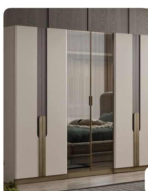 Wardrobe Front Design, Wardrobe Shutter Design Modern, Openable Wardrobe Shutter Design, Modern Luxury Wardrobe Design, Wardrobe Corner, Wardrobe Detail, Wardrobe Shutter Design, Shutter Design, Wardrobe Laminate Design