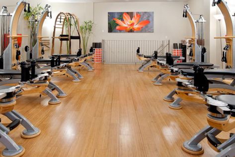 Gyrotonic Studio, Pilates Classes, Leg Extension, Yoga Studio Design, Pilates Barre, Leg Extensions, Dream Studio, Gym Design, Pilates Studio