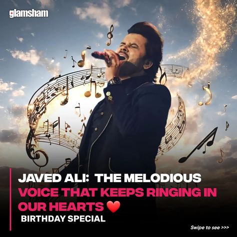 Wishing the sensational singer @javedali4u a happy birthday! 🎈 Let's look at some of his best songs 👉 #glamsham #javedali #singer #Bollywood #bollywood [ Bollywood, Entertainment, Music, Javed Ali, Singer ] Javed Ali, Entertainment Music, Best Songs, The Voice, Look At, Happy Birthday, Entertainment, Songs, Let It Be