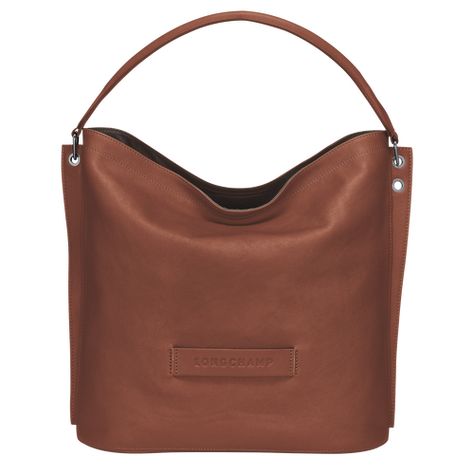 Shoulder bag Longchamp 3D Cognac (L1768772504) | Longchamp US Longchamp 3d, Longchamp Handbags, Dressing Ideas, Outfit Planning, Horse Accessories, Leather Hobo Bag, My Fashion Style, Hobo Handbags, Leather Hobo