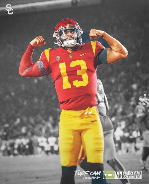 Caleb Williams Wallpaper, Usc Football Wallpaper, Caleb Williams, Usc Trojans Football, Football Drip, Trojans Football, Usc Football, Sports Pics, Football Is Life