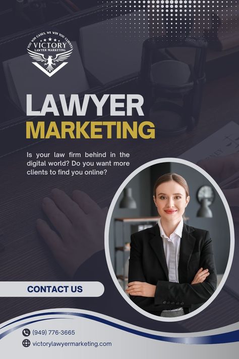 Ready to take your law firm to new heights in the digital world? Victory Lawyer Marketing offers a range of expert services tailored to your firm's needs. From website design to strategic SEO solutions, we have the tools and expertise to help your firm thrive online.   #VictoryLawyerMarketing #lawyermarketing #SEOforlawyers #PPCforlawyers #websiteforlawyers #lawyerwebdesign #socialmediamarketingforlawyers  #socialmediamanagementforlawyers Lawyer Marketing, Law School Life, Law School Inspiration, Insurance Marketing, School Inspiration, Digital World, The Tools, School Life, Law School