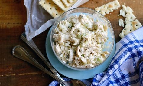 Savory Chicken Salad Recipe, Leftover Recipes, Chicken Salad Recipe, Savory Chicken, Pickle Relish, Leftover Chicken, Chicken Salad Recipes, Southern Recipes, Lunch Ideas