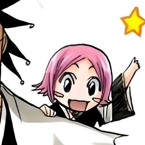 Yachiru Kusajishi Icon, Yachiru Pfp, Zaraki And Yachiru, Yachiru Bleach, Yachiru Kusajishi, Bleach Pfps, Mother Games, Bleach Characters, Bleach Art