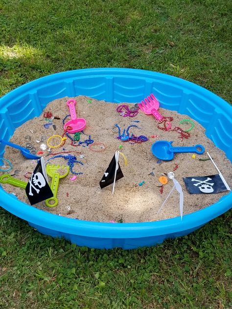 Pirate Games For Kids Activities, Pirate Party Ideas For Kids, Pirate Party Activities, Princess And Pirates Birthday Party, Pirate Pool Party, Mermaid And Pirate Party, Treasure Pirate, Pirate Party Games, Scuba Vbs