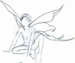 Fairy Sitting Drawing, Fairy Art Drawing Sketches Beautiful, Drawing Fairies, Sunflower Fairy, Basic Sketch, Sitting Fairy, Fairy Sketch, Badass Drawings, Action Poses Drawing