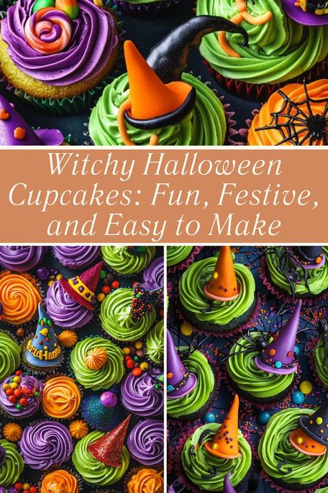 Bring some magic to your Halloween with these witchy cupcakes! 🧁🕸️ Festive, fun, and super easy to make, these spooky treats will enchant kids and adults alike at your Halloween party. 🎃✨ #HalloweenCupcakes #WitchyTreats #FestiveBaking #HalloweenParty #SpookyDesserts Fig Leaf, Witchy Halloween, Spooky Treats, Unique Desserts, Fig Leaves, Halloween Cupcakes, Halloween Treats, Fig, Super Easy