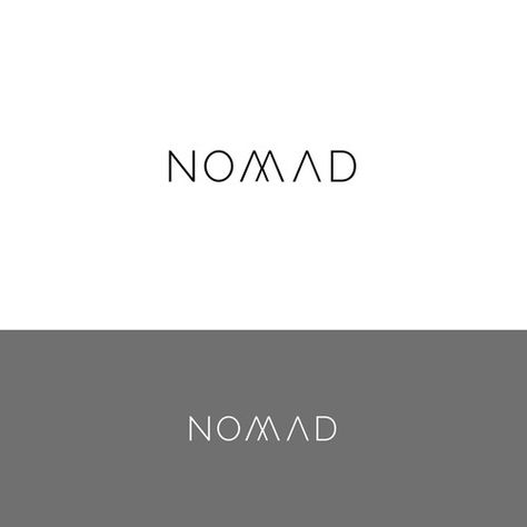 Nomad Logo Design, Nomad Tattoo, Camper Logo, Cafe Logo Design, Hand Drawn Logo Design, Logo Design Inspiration Branding, Luxury Branding Design, Luxury Logo Design, Elegant Branding