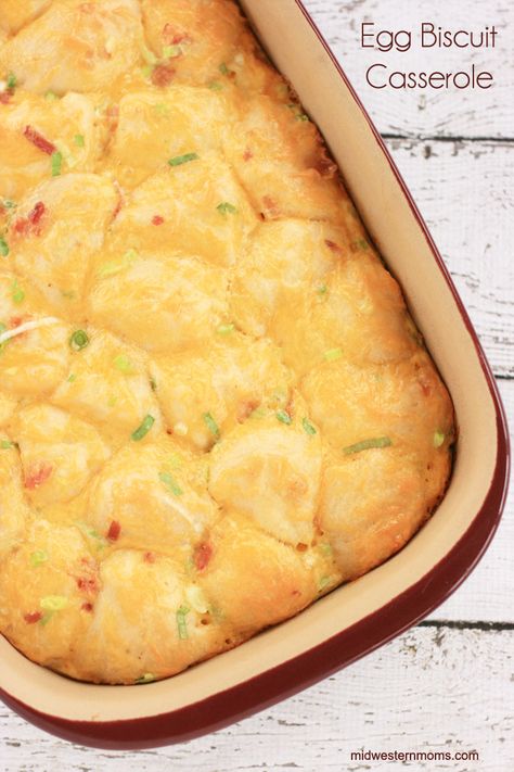 Egg Biscuit Casserole Recipe Egg Biscuit Casserole, Biscuit Casserole, Egg Biscuits, Easy Breakfast Casserole Recipes, Biscuits Casserole, Delicious Breakfast Casserole, Best Breakfast Casserole, Egg Casserole Recipes, Breakfast Casserole Easy