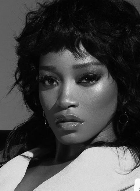 Keke Palmer Photoshoot, 90s Black Actresses, Black Celebrities Female, Famous Black Women, Black Women Celebrities, Shag Cut, Fresh Face Makeup, Cut Layers, Beautiful Photoshoot Ideas