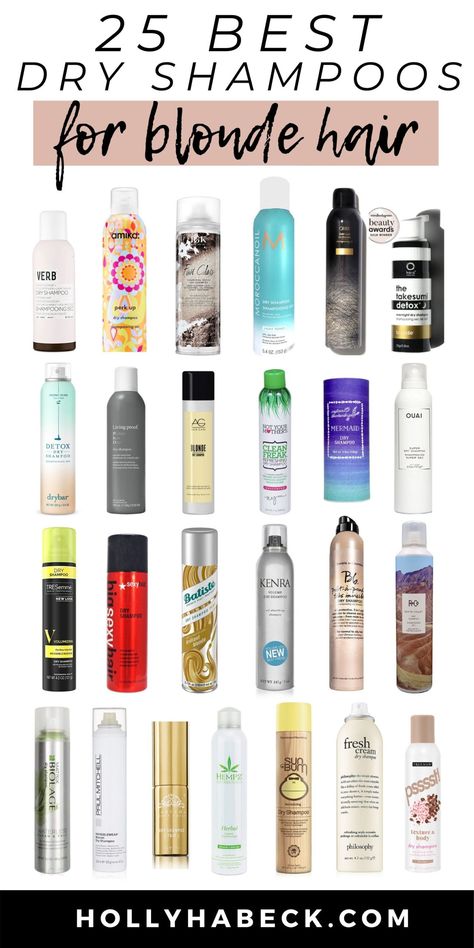 Best Dry Shampoos for Blonde Hair How To Use Dry Shampoo, Dry Shampoo For Oily Hair, Shampoo Tips, Amika Dry Shampoo, Oily Hair Remedies, Shampoo For Blonde Hair, Shampoo For Oily Hair, Organic Dry Shampoo, Moroccanoil Dry Shampoo