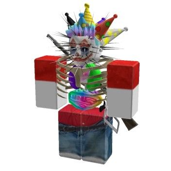 Clown Roblox Avatar, Unique Roblox Avatars, Rblx Avatar, Roblox Ava, Skin Roblox, Clown Clothes, Roblox Guy, Cute Clown, Avatar Ideas