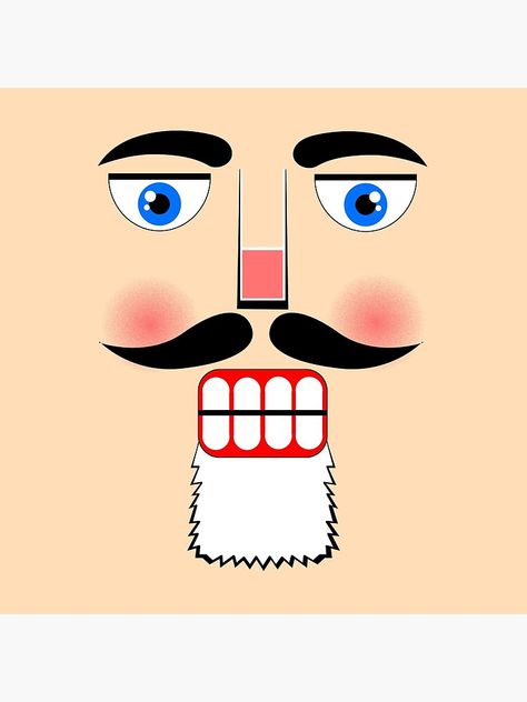 Nutcracker Face Printable, Nutcracker Face Template, Nutcracker Faces, Nutcracker Face, Flower Making With Paper, Diy Christmas Yard Decorations, Ideas Decoracion Navidad, Nutcracker Decor, Nutcracker Christmas Decorations