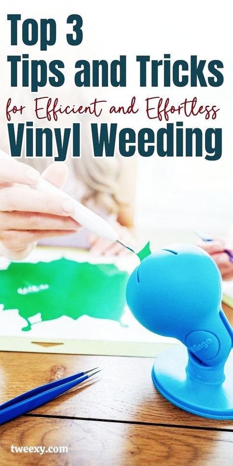 Crafting With Tweexy: Top Tips And Tricks For Weeding Vinyl Projects: Learn top tips and tricks for weeding vinyl projects with Tweexy. This guide covers essential techniques to enhance your crafting precision and efficiency. Perfect for Cricut users and DIY enthusiasts, Tweexy helps you achieve clean and flawless vinyl designs. Save this for later for vinyl weeding tips, Tweexy hacks, and perfecting your crafting projects. Weeding Tips, Adhesive Vinyl Projects, Vinyl Craft Projects, Vinyl Projects Silhouette, Projects For Adults, Weeding Tools, Silhouette Cameo Projects, Cricut Tutorials, Vinyl Sheets