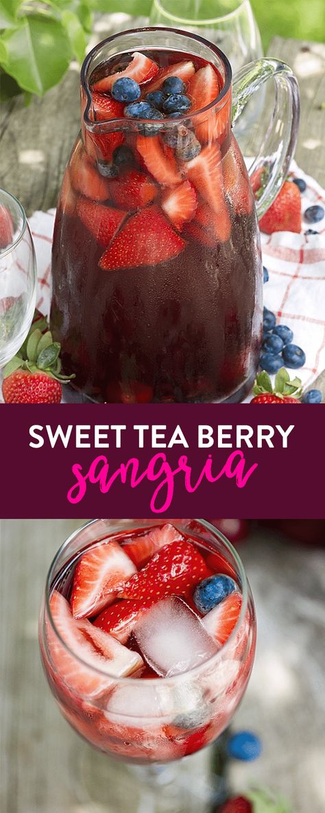 Summer Sangria Recipes, Sangria Pitcher, Cranberry Juice And Vodka, Vodka Cranberry, Berry Sangria, White Wine Sangria, Wine Sangria, Coctails Recipes, Berry Tea