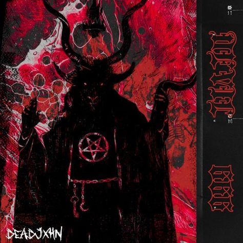 DeadJxhn - DEVIL 666 Dark Christmas, Fast And Slow, God Loves Me, Christmas Aesthetic, Horror Art, Toddler Activities, Anime Icons, Profile Picture, Rap