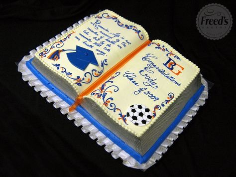 congratulation Book Cake Ideas, Graduation Book Cake, Open Book Cakes, Rehearsal Dinner Cake, Food Coloring Mixing Chart, Graduation Cake Ideas, Graduation Cake Designs, Graduation Party Desserts, Graduation Book