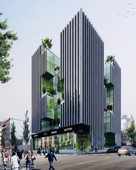 Architecture Cool, Architecture Facade, Architectural Orders, Commercial And Office Architecture, Office Architecture, Romanesque Architecture, Office Building Architecture, Tehran Iran, Office Tower