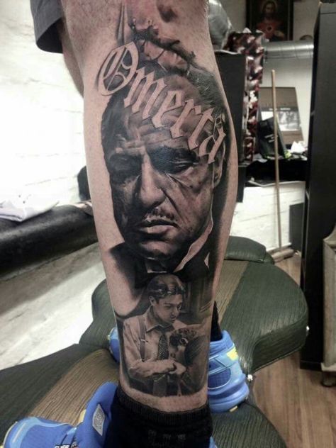 Goodfellas Tattoo, Payasa Tattoo, Godfather Tattoo, Mafia Men, End Tattoo, Tattoo Mafia, Chicano Tattoos Sleeve, Italian Mafia, Gangsta Tattoos