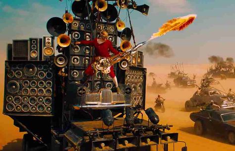 come the doof warrior's guitar Mad Max Movie, Imperator Furiosa, Guitar Guy, George Miller, Practical Effects, Mad Max Fury, Nicholas Hoult, Mad Max Fury Road, Fury Road