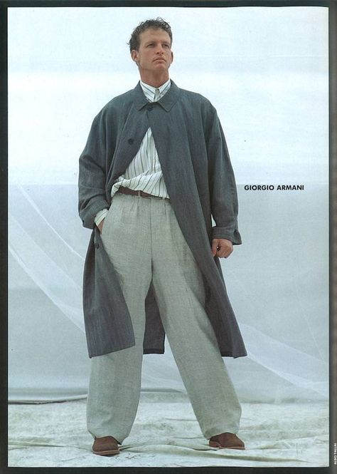 Aldo Fallai, 80s Mens Fashion, 1980s Men, 80s Fashion Men, Vintage Armani, 80s Fashion Trends, Armani Suits, 80s Men, 80's Fashion