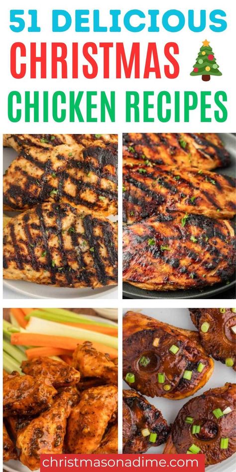 Christmas Chicken Recipes Main Dishes, Christmas Chicken Ideas, Chicken Recipes For Christmas, Christmas Dinner Chicken Main Dishes, Christmas Dinner Ideas Chicken, Christmas Dinner Ideas Main Dishes Chicken, Chicken Recipes For Christmas Dinner, Chicken Holiday Recipes, Chicken Christmas Dinner