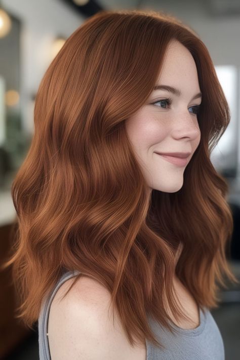 chestnut cinnamon hair colour, fall hair color idea Cinnamon Hair Colors, Hair Color Idea, Cinnamon Hair, Caramel Balayage, Colour Trends, Brown Balayage, Colour Ideas, Trendy Hair Color, Hair Colours