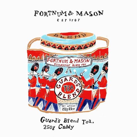 Tea Illustration, Fortnum Mason, Spring Images, Coffee Bars In Kitchen, Acrylic Painting On Paper, Fortnum And Mason, Painting On Paper, It Goes On, Like Instagram