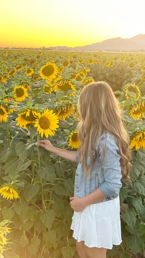 🌻💐💛☀️ sunflower field photo inspo Insta outfit Sunflower Feild Photoshoot Outfit, Sunflower Pictures With People, Sunflower Poses, Sunflower Pics, Sunflower Field Photoshoot, Sunflower Field Pictures, Field Pictures, Bday Photoshoot, Sunflower Farm