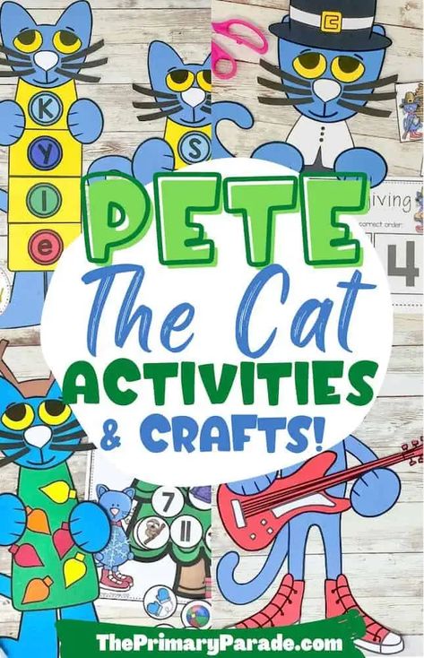 preschool pete the cat activities Pete The Car Activities, Pete The Kitty, Pete The Kittys First Day Of Preschool Activities, Pete The Cat Cool Cat Boogie Activities, Pete The Cat Math Activities, Pete The Kittys First Day Of Preschool, Pete The Cat Halloween Costume Teachers, Pete The Cat Firefighter Pete Activities, Pete The Cat Crayons Rock Activities