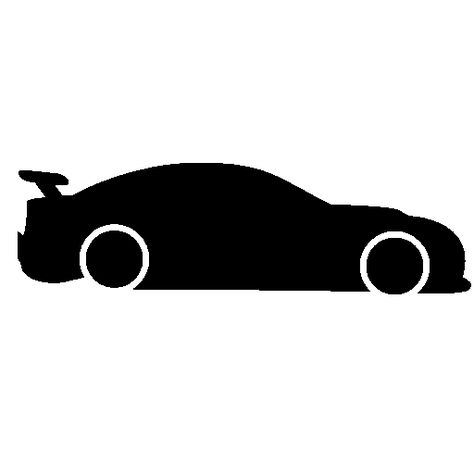 Race Car Racing Car Silhouette, Race Car Silhouette, Sports Car Silhouette, Car Stencil, Vinal Ideas, Urban Furniture Design, Car Silhouette, Pinewood Derby, Diy Baby Gifts