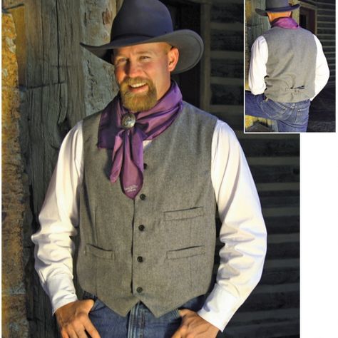 Western Vests for Men - Cattle Kate Western Vests, 1800s Clothing, Vest Patterns, Cowboy Vest, Mens Western Wear, Western Vest, Autumn Weddings, Vest For Men, Western Apparel