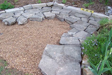 In the Garden: A Broken Concrete Patio Broken Concrete Patio, Patio Ideas Garden, Concrete Patio Ideas, Recycled Concrete, Broken Concrete, Building A Patio, Cement Patio, Patio Flowers, Beach Patio