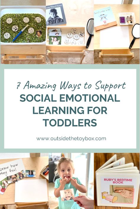 Social emotional learning is a crucial aspect of development for toddlers. It lays a solid foundation for academic and life success. Here are 7 fun and developmentally appropriate ways to support social emotional skills for toddlers. Social Emotional Activities For Two Year Olds, Social And Emotional Activities Infants, Toddler Social Skills, Toddler Social Emotional Activities, Social Activities For Toddlers, Emotional Activities For Toddlers, Social Emotional Activities For Toddlers, Social Development Activities, Social Emotional Development Activities