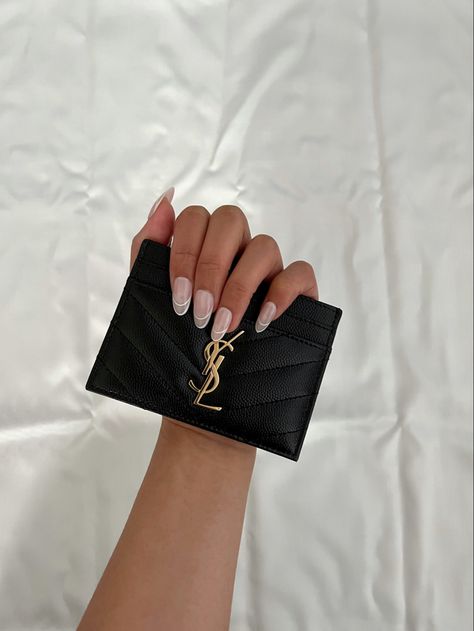 YSL, Yves Saint Laurent, Saint Laurent, card holder, luxury, luxury brand, luxe life Ysl Wallet Aesthetic, Ysl Card Holder Aesthetic, Ysl Bag Aesthetic, Card Holder Aesthetic, Ysl Accessories, 2025 Wallpaper, Cassandre Saint Laurent, Ysl Bag Outfit, Richy Rich