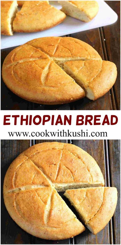 International Breads, Ethiopian Dishes, Ethiopian Bread, Hot Chai Tea, Hot Chai, Ethiopian Cuisine, African Foods, African Cooking, Ethiopian Food