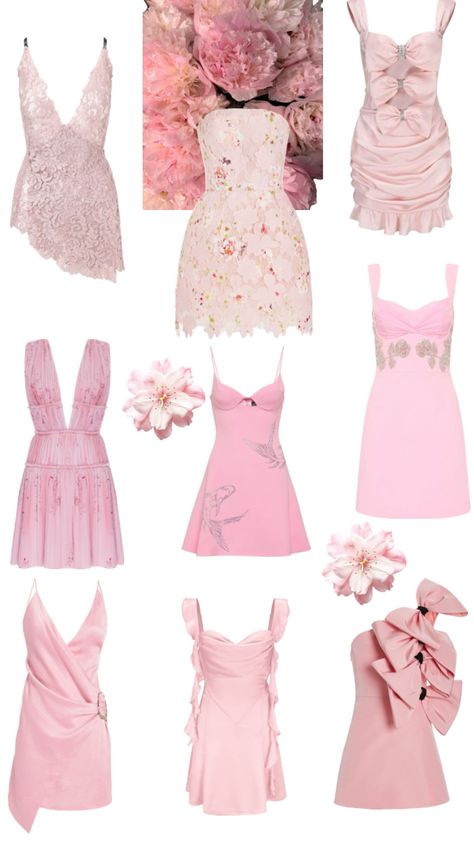 #dress #minidress #pink #fashion #style #formal #coquette #feminine #party #datenight Pink Birthday Dress, Feminine Party, Coquette Feminine, Fashion Trend Board, Dream Outfits, Birthday Party Outfits, Cute Dress Outfits, Badass Style, Style Formal