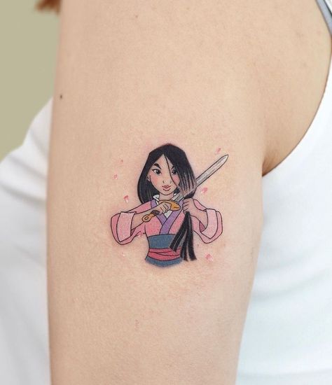 Tiny Tattoo Finger, Mulan Tattoo Minimalist, Mulan Tattoo Ideas, Flower Tattoo Spine, Butterfly Tattoo Back, Simplistic Tattoo, Mulan Tattoo, Best Friends Tattoo, Tattoo Ideas Men