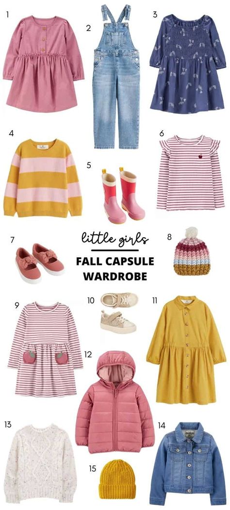 Fall and Winter Capsule Wardrobe for Kids {Free Checklist!} Fall Winter Capsule Wardrobe, Capsule Wardrobe Checklist, Toddler Girl Fall, Minimal Wardrobe, Free Checklist, Toddler Fall, Winter Capsule, Mom Fashion, Winter Capsule Wardrobe