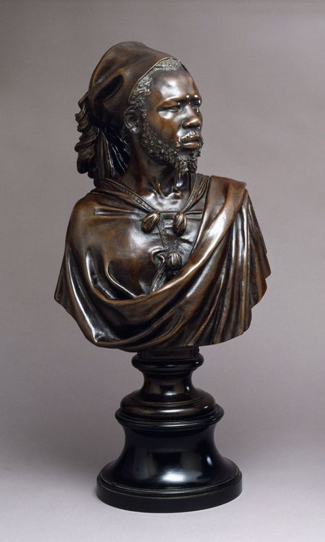 Charles-Henry-Joseph Cordier • Saïd Abdullah of the Mayac, Kingdom of the Darfur (Sudan), 1848 Augusta Savage, Plaster Cast, African Sculptures, Art Africain, Portrait Sculpture, African History, Afro Art, Baltimore Md, African American Art