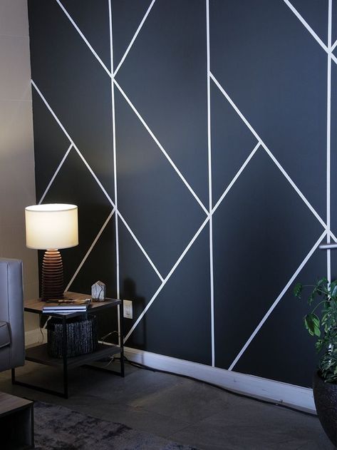 100 Geometric Wall Painting Designs Ideas 2023 Geometric Accent Wall Paint Wall Painting Design Geometric Wall Paint Patterns, Bedroom Paint Design, Room Paint Designs, Geometric Wall Paint, Wall Paint Patterns, Wall Painting Living Room, House Wall Design, Wall Painting Ideas, Diy Wall Painting