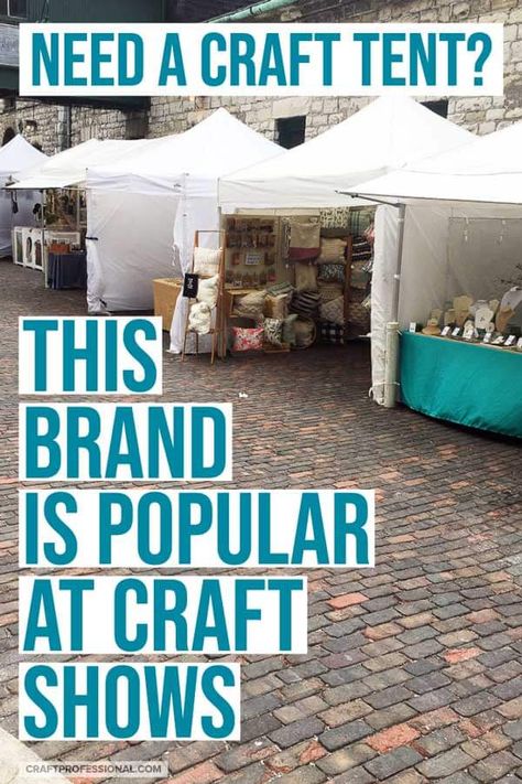 Need a craft tent? This brand is popular at craft shows. #craftfair #canopytent #handmadebusiness Craft Show Tent, Diy Booth, Craft Fair Vendor, Craft Booths, Craft Displays, Goal Settings, Craft Show Booths, Stall Display, Craft Show Booth