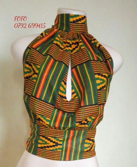 Kitenge Tops Designs Unique, Kitenge Top Designs For Ladies, Fled Top Ankara, Kitenge Tops, Off Shoulder Kitenge Top, Chitenge Dresses, Offshoulder Ankara Top, Chitenge Outfits, African Tops For Women