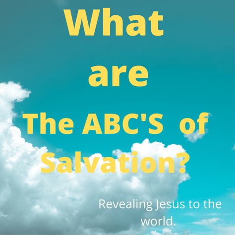 Have you ever wondered what the ABCs of Salvation are? If so then do visit my blog and learn more about what the Bible says about Salvation. Verses About Salvation, Abc Of Salvation, Understanding Bible, Bible Says, Have You Ever, To The World, The Bible, My Blog, Verses